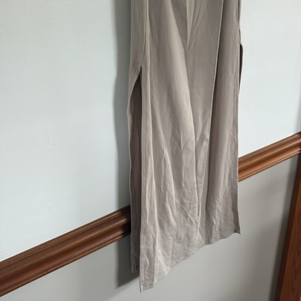 Sophie Rue Tan Cut Out Ruched Bodycon Dress - Picture 8 of 12